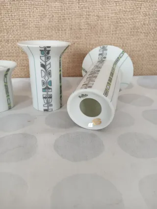 Set di tre candelabri vintage Rosenthal