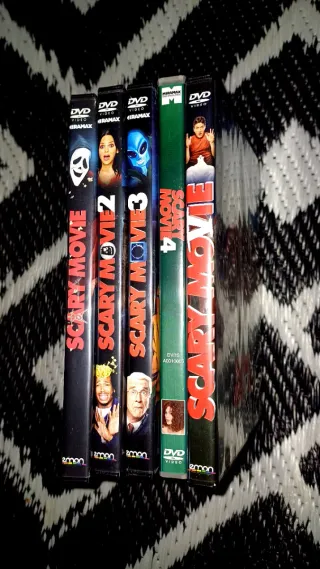 COLECCION SCARY MOVIE SAGA COMPLETA DESCATALOGADAS