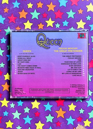 Cd Queen Freddie Mercury Rusia