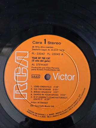 Vinilo Al Stewart - Year of the Cat