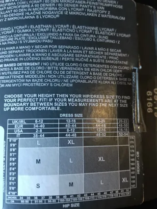 Medias Maternidad Negras XL 60 Deniers