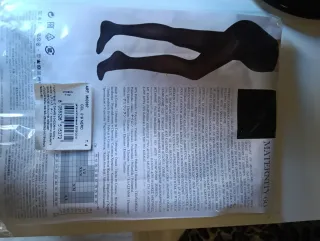 Medias Maternidad Negras XL 60 Deniers