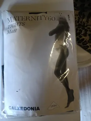 Medias Maternidad Negras XL 60 Deniers