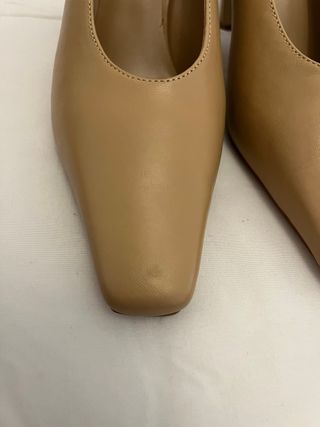 Zapatos de tacón Mango beige/marrón Nuevos