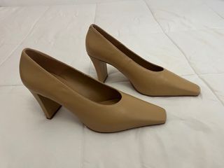 Zapatos de tacón Mango beige/marrón Nuevos