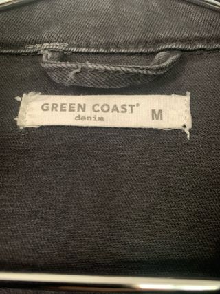 Cazadora vaquera Green Coast Negra Talla M