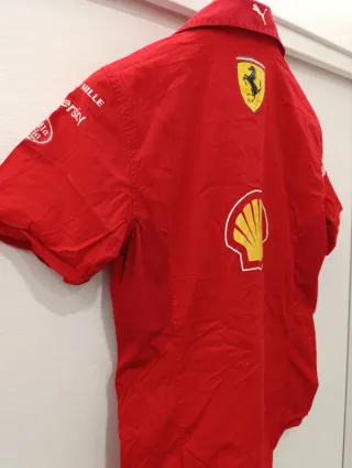 Camicia Ferrari Rossa Uomo official - Puma