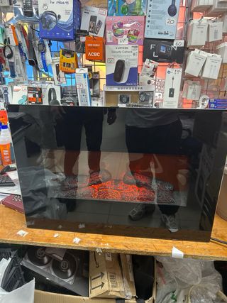 Chimenea Eléctrica Memphis Classic Fire Negra