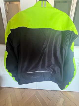 Cazadora Moto Quarter Mille XL Negra/Amarilla