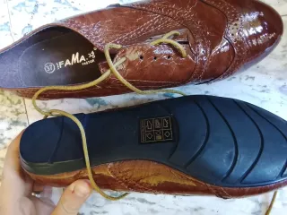 Mocasines Marrones Talla 37