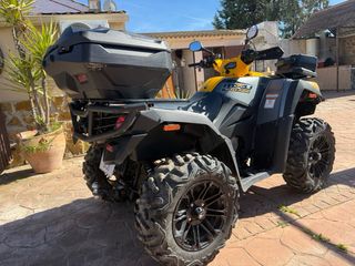 Quad Kymco MXU 700 Negro/Amarillo