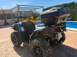 Quad Kymco MXU 700 Negro/Amarillo