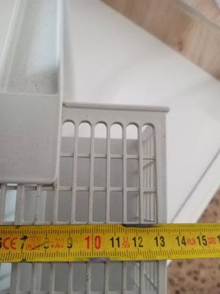 Cesto para lavavajillas blanco