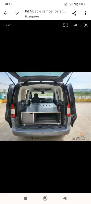 Mueble Cama Ford Tourneo Connect