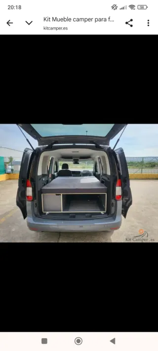 Mueble Cama Ford Tourneo Connect