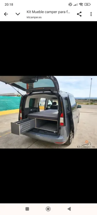 Mueble Cama Ford Tourneo Connect