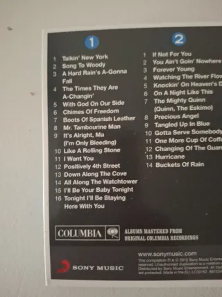 CD Triple Bob Dylan - The Real...