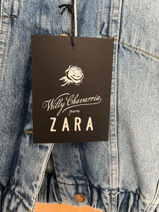 Chaqueta Denim Zara Willy Chavarria Hombros