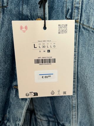 Chaqueta Denim Zara Willy Chavarria Hombros