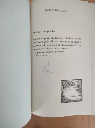 Escrito en el agua