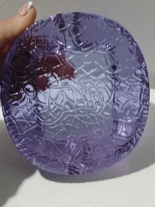 Posacenere vintage Murano viola