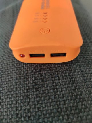 Power Bank Naranja 15800mAh
