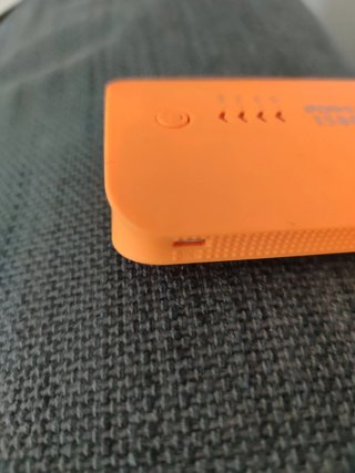 Power Bank Naranja 15800mAh