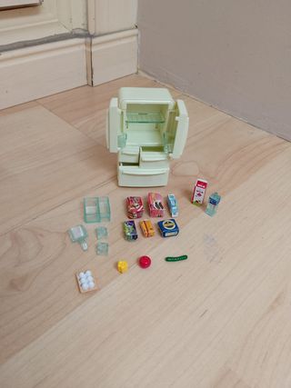 Nevera y alimentos Sylvanian Families