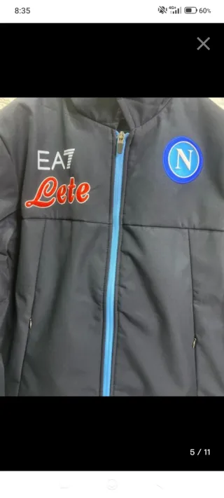Giubbotto Emporio Armani Napoli Ufficiale Team