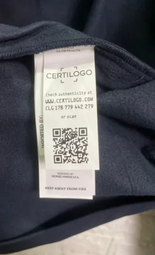 Giubbotto Emporio Armani Napoli Ufficiale Team