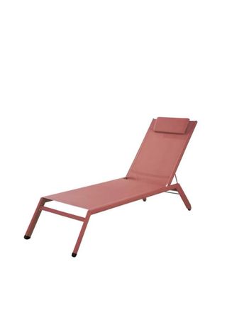 Lettino in alluminio terracotta Maisons du Monde