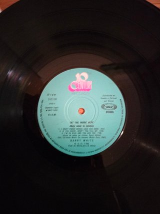 Vinilo Barry White Let The Music Play