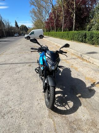 Bajaj NS125 Azul/Gris Moto Naked
