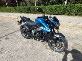 Bajaj NS125 Azul/Gris Moto Naked