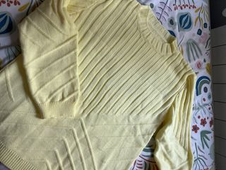 Jersey amarillo de punto