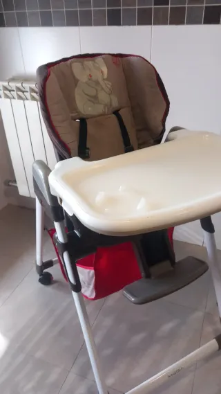 Trona Jané con funda de elefante