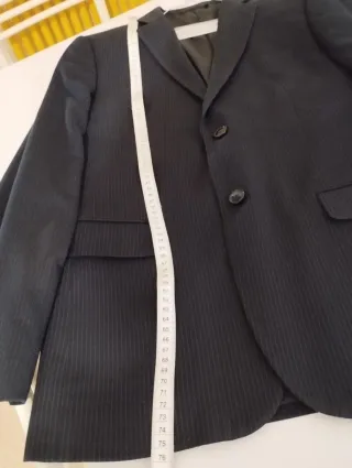 Abito uomo Conbipel nero righe