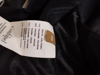 Abito uomo Conbipel nero righe