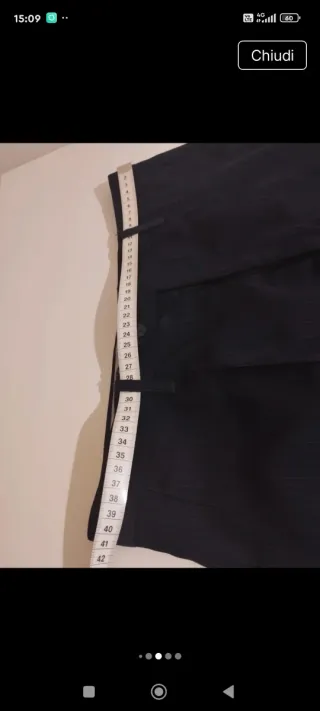 Abito uomo Conbipel nero righe