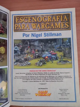 Libro Escenografía para Wargames - Games Workshop