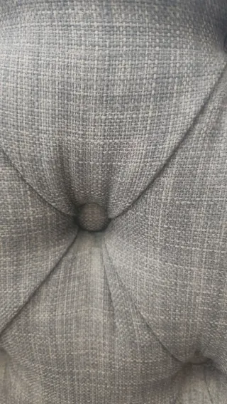 4 Sillas Comedor Tapizadas Gris