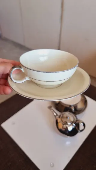 Lote: "Tea for One" + Taza con Plato Extra