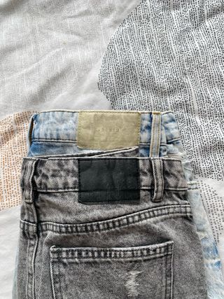 2 pares shorts vaqueros verano