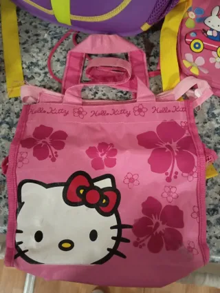 Lote mochilas y bolsos infantiles niña