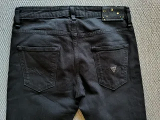 Guess Jeans Hombre Talla 28 Negro