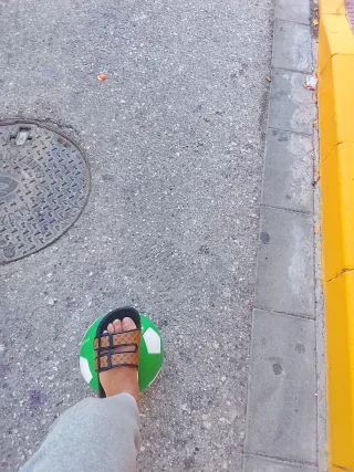 Pelota de Betis verde y blanca