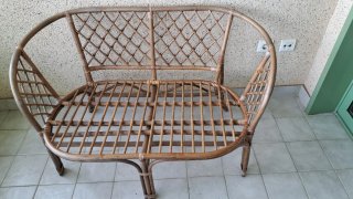 Conjunto Terraza Ratán y Cristal