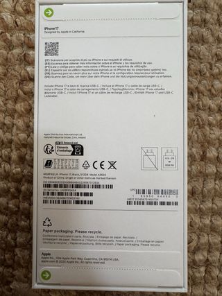 iPhone 17 Gris 512GB Nuevo Sin Abrir