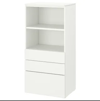 Librería IKEA SMÅSTAD / PLATSA Blanca