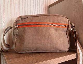Bandolera Coronel Tapiocca Beige/Naranja